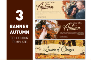 Autumn Banner Templates: Three Designs for Seasonal Impact