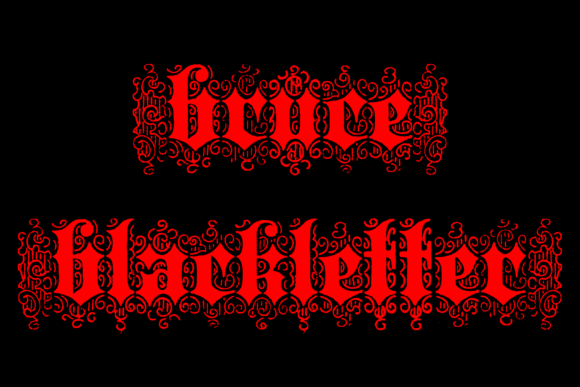 Bruce Blackletter: A Vintage Typeface for Modern Designers