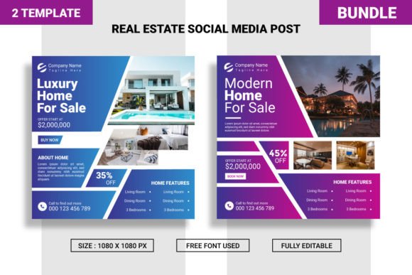 Effortless Real Estate Marketing with 2 Post Bundles