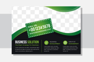 Green Black Horizontal Business Banner: A Modern Corporate Edge