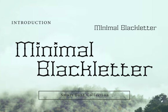 Minimal Blackletter: A Modern Take on Gothic Tradition