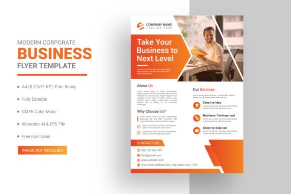 Professional Corporate Business Promotion Flyer Design