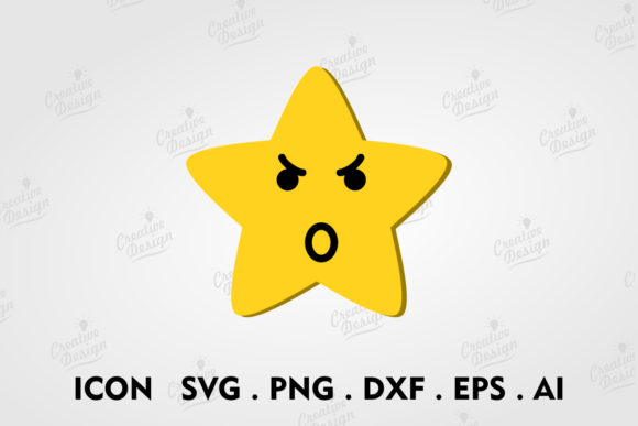 Using the Angry Yellow Star Emoji in Your Design Projects