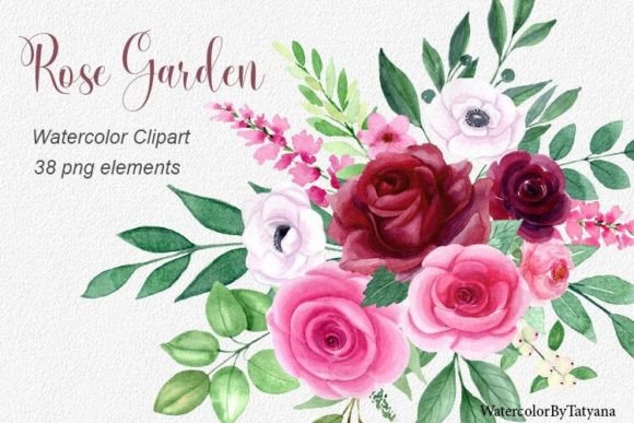 Watercolor Elements of Pink Flowers: A Designer's Guide